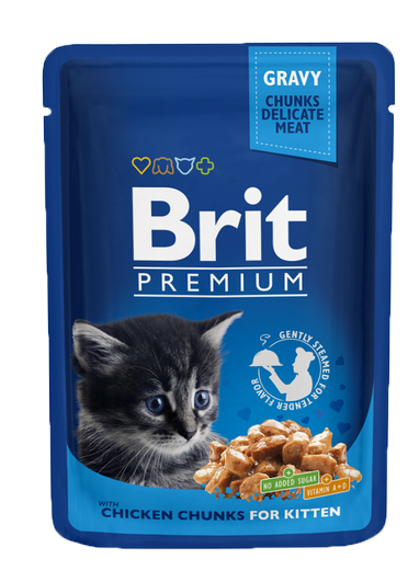 Brit Chicken for Kitten 85g