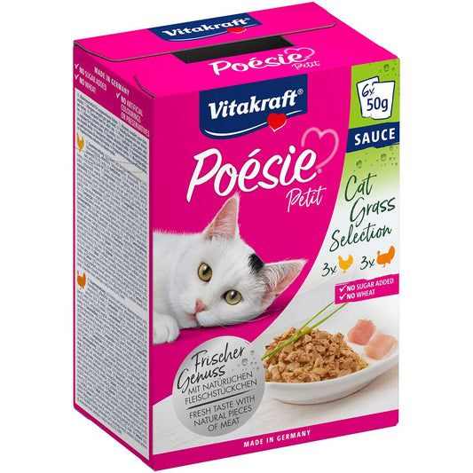 Vitakraft Poesie Cat Grass Selection 6X