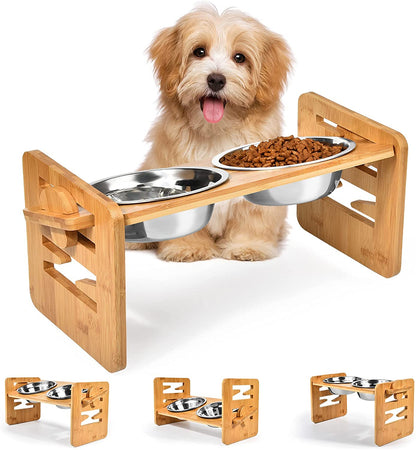 Dual pet bowl