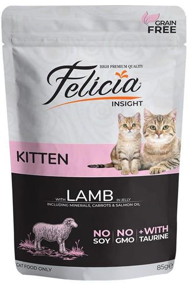 Felicia Kitten Lamb 85g