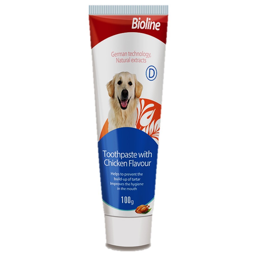 Bioline Chicken Flavored Toothpaste 100g