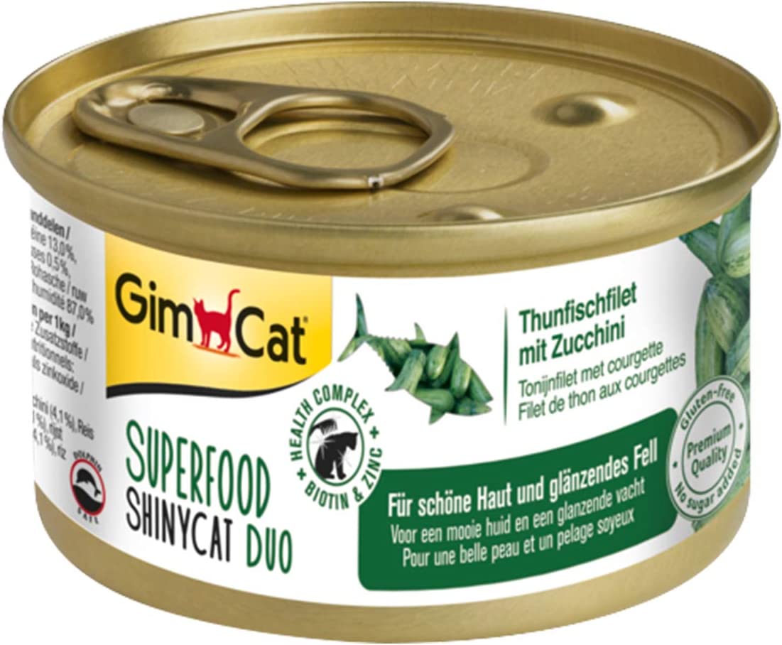 GimCat Tuna with Courgettes 70g