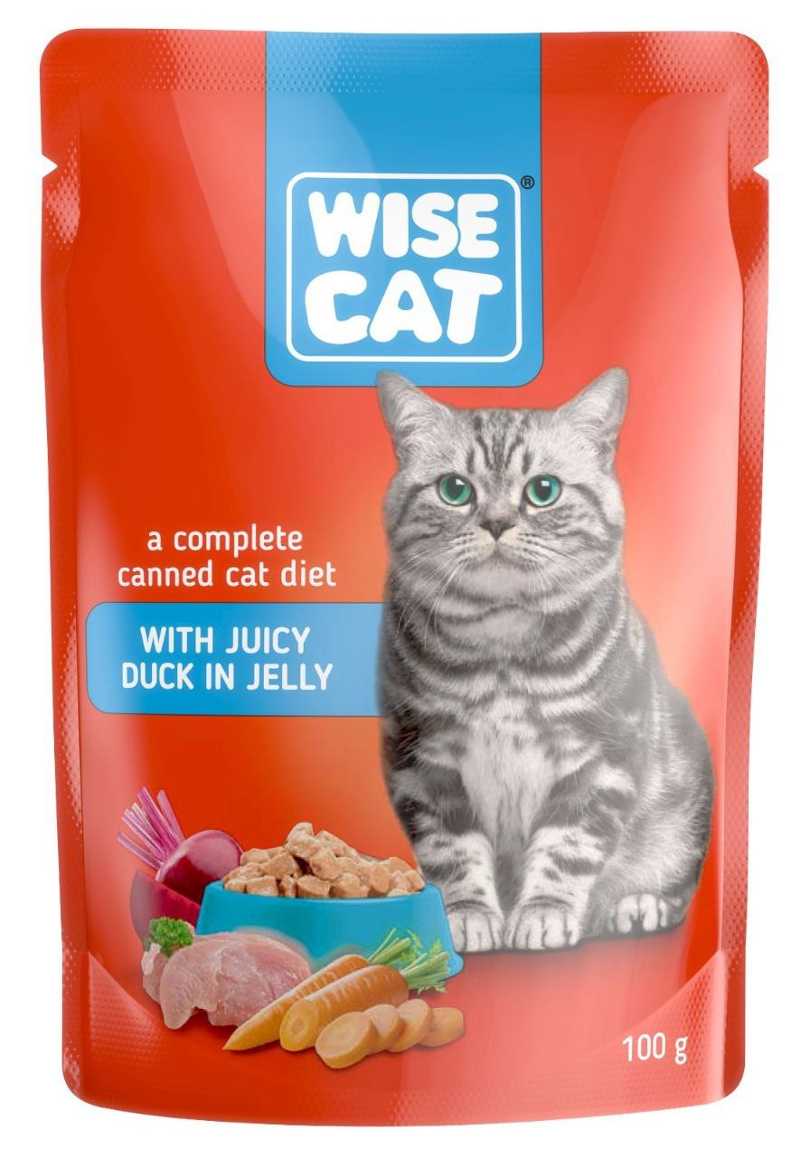 Wise Cat Duck 100g