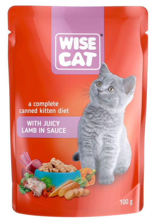 Wise Cat Lamb 100g