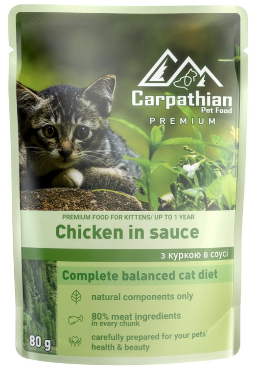 Carpathian Kitten Chicken 80g