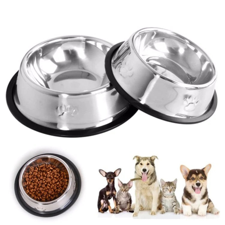 Steel Food Bowl 16cm