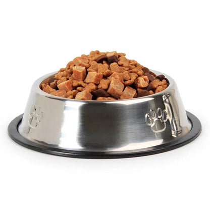 Steel Food Bowl 25cm