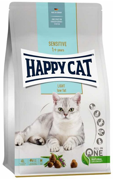 Happy Cat- Light Low Fat 1,3Kg