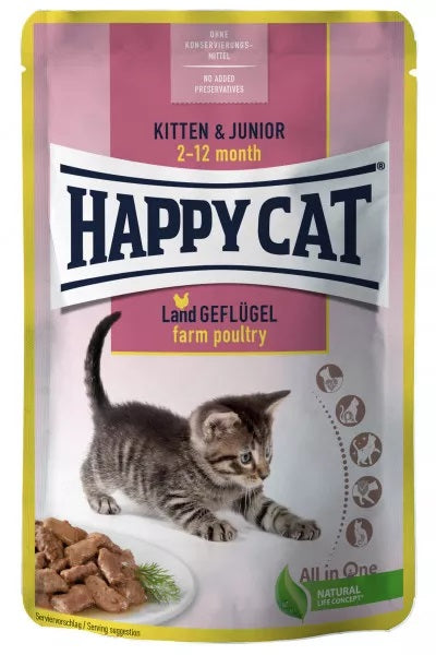 Happy Cat Farm poultry 85g