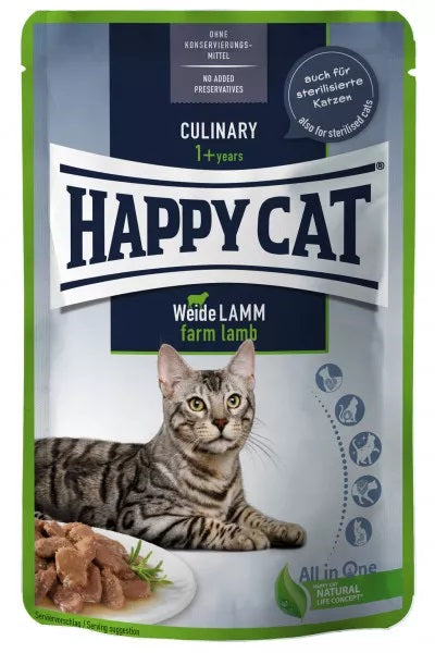 Happy Cat Raised Lamb 85g