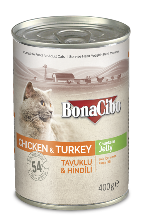 Bonacibo Adult Chicken & Turkey 400g