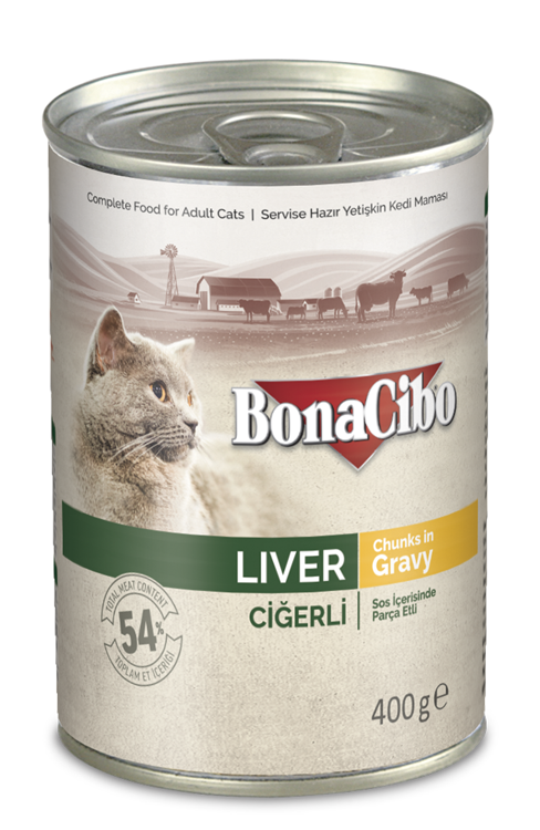 Bonacibo Adult Liver 400g