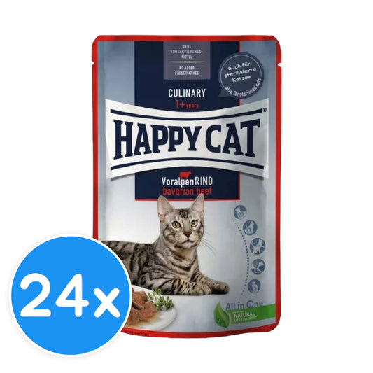 Happy Cat Bavarian Beef 24X