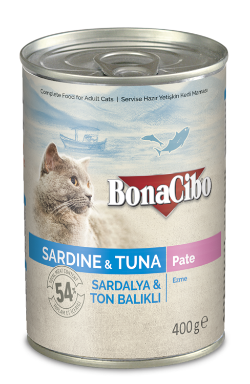 Bonacibo Adult Sardine & Tuna 400g