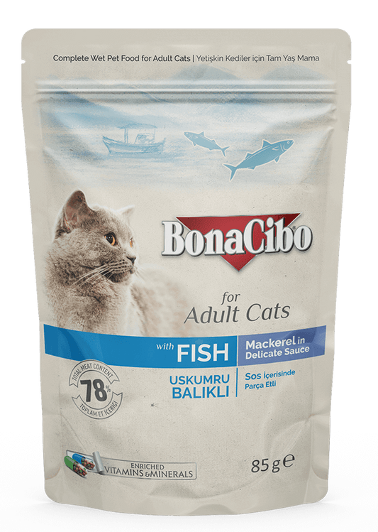 Bonacibo Adult Fish 85g