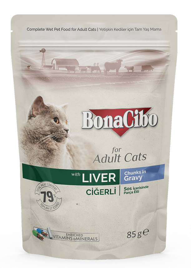 Bonacibo Adult Liver 85g