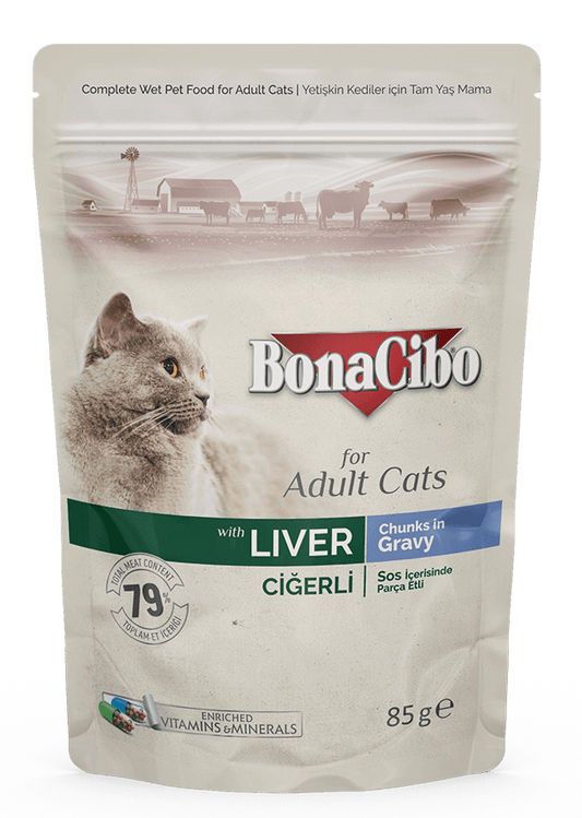 Bonacibo Adult Liver 85g