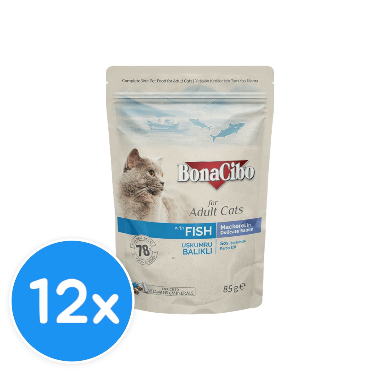 Bonacibo Adult Fish 12X