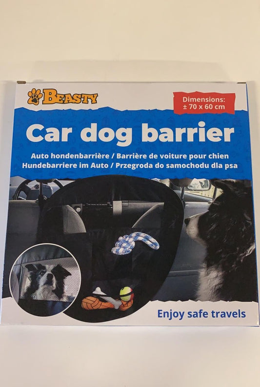 car dog barrier