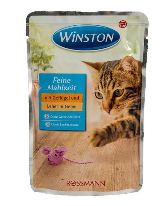 Winston Poultry And Liver 100g