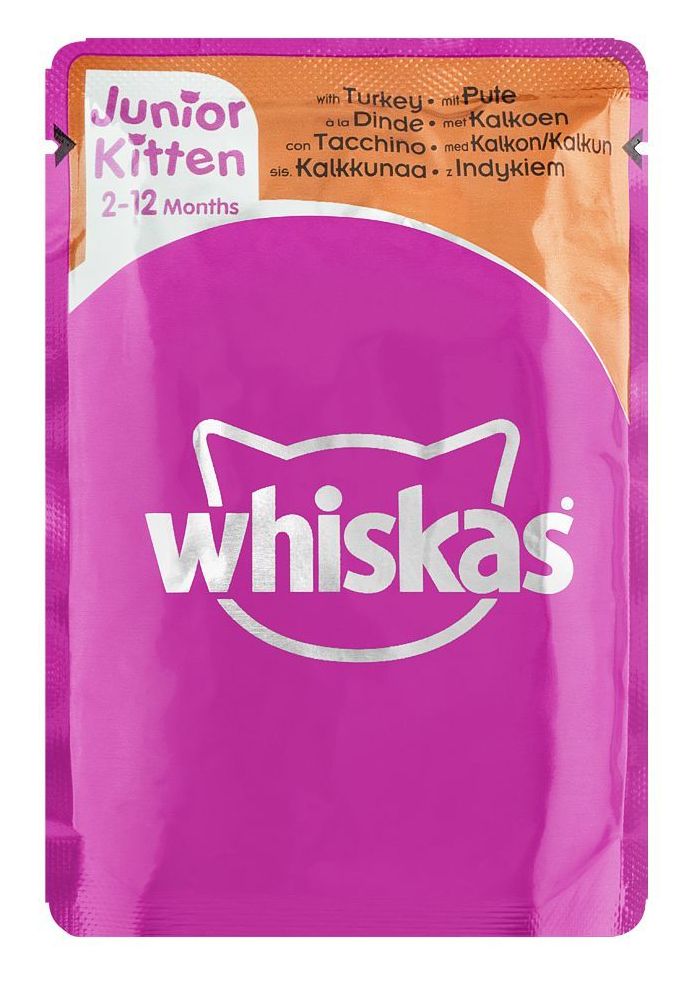 Whiskas Junior/Kitten Turkey 85g