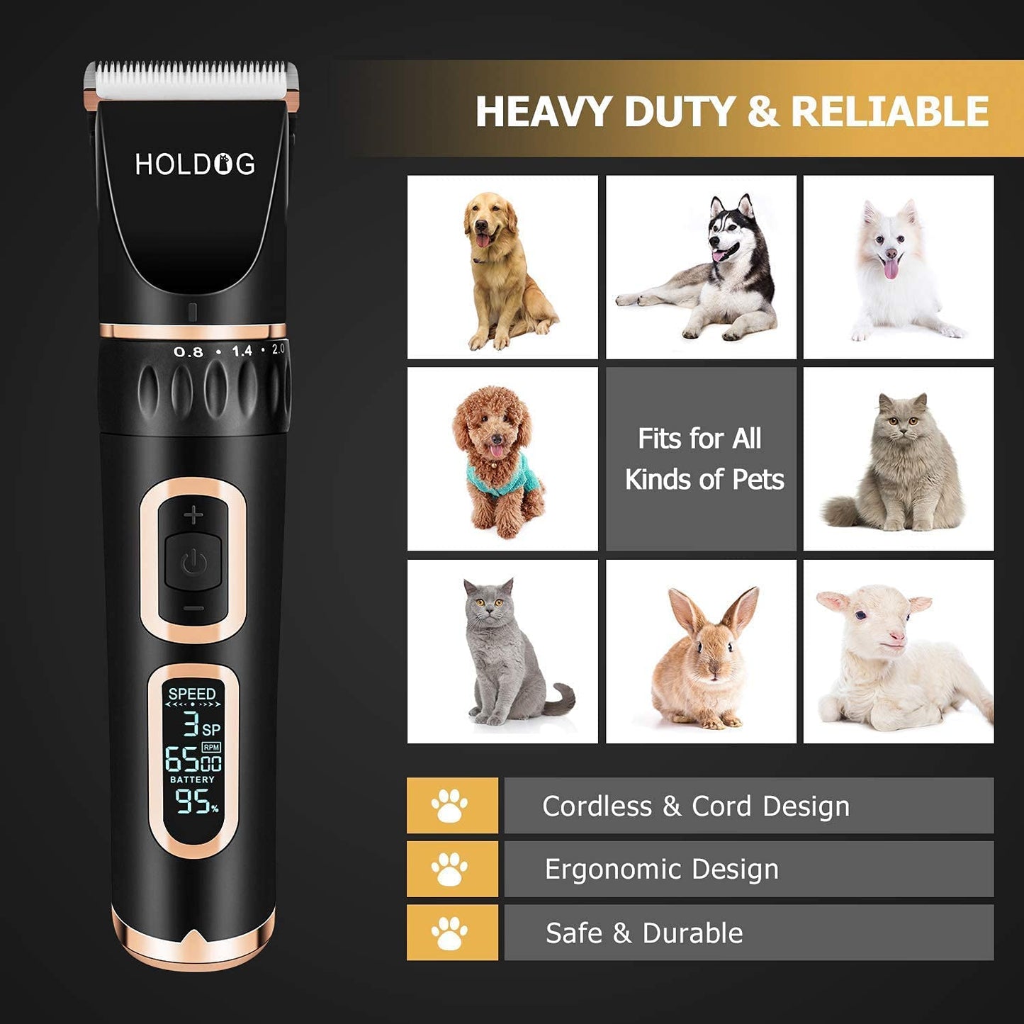 Holdog Professional Pet Clippers