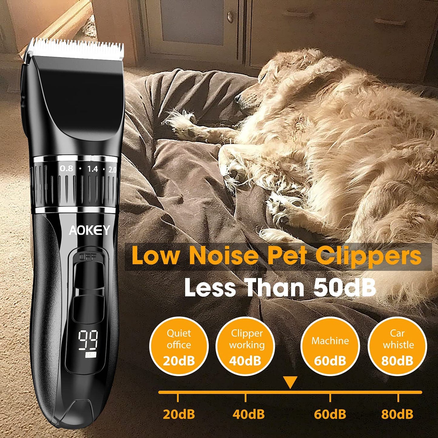 AOKEY Pet Clippers