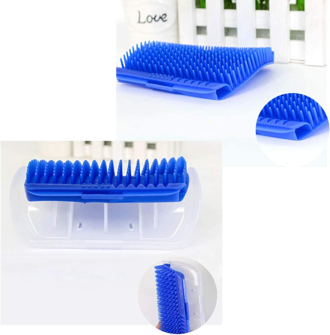 Corner Grooming Massage Brush