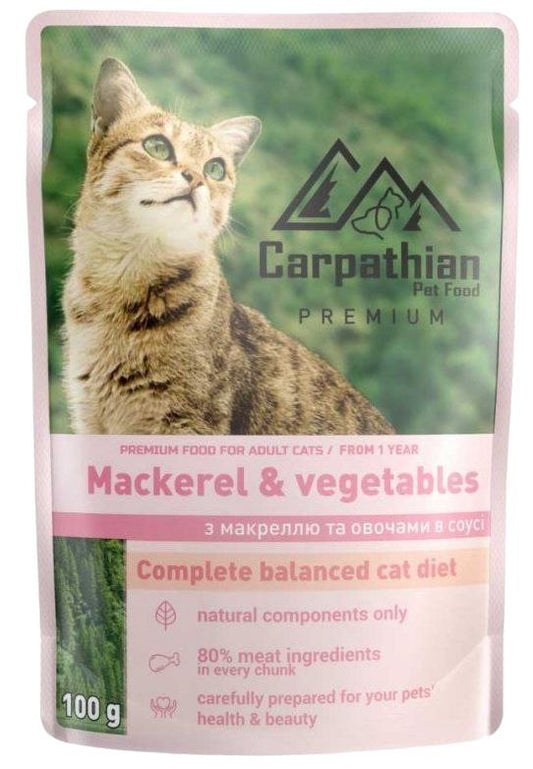 Carpathian Mackerel & Vegetables 80g