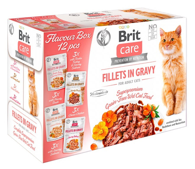 Brit Care Mix in Gravy 12X