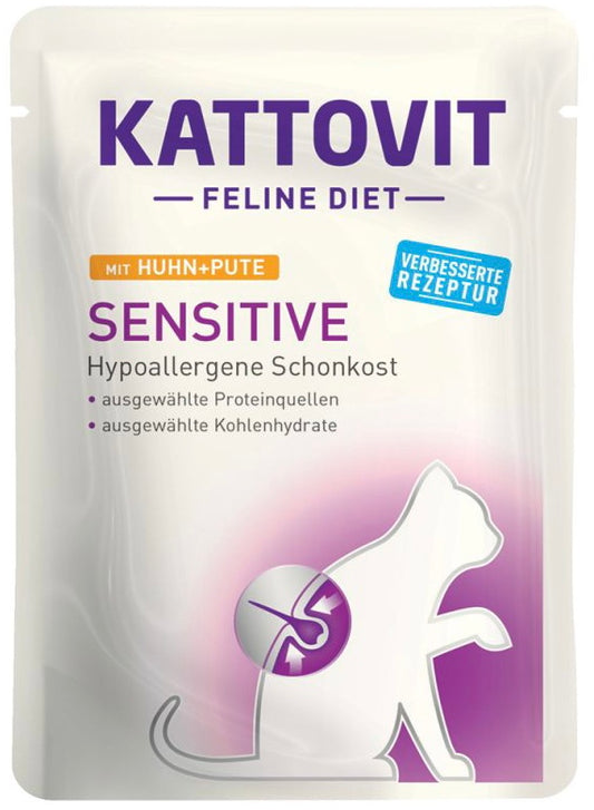 Kattovit Sensitive Chicken Turkey 85g