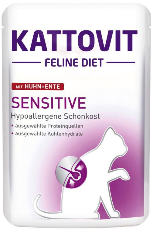 Kattovit Sensitive Chicken & Duck 85g