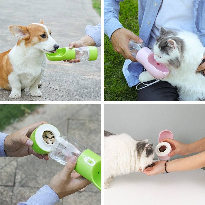 Portable Food/Water Drinking Bottle 380ml