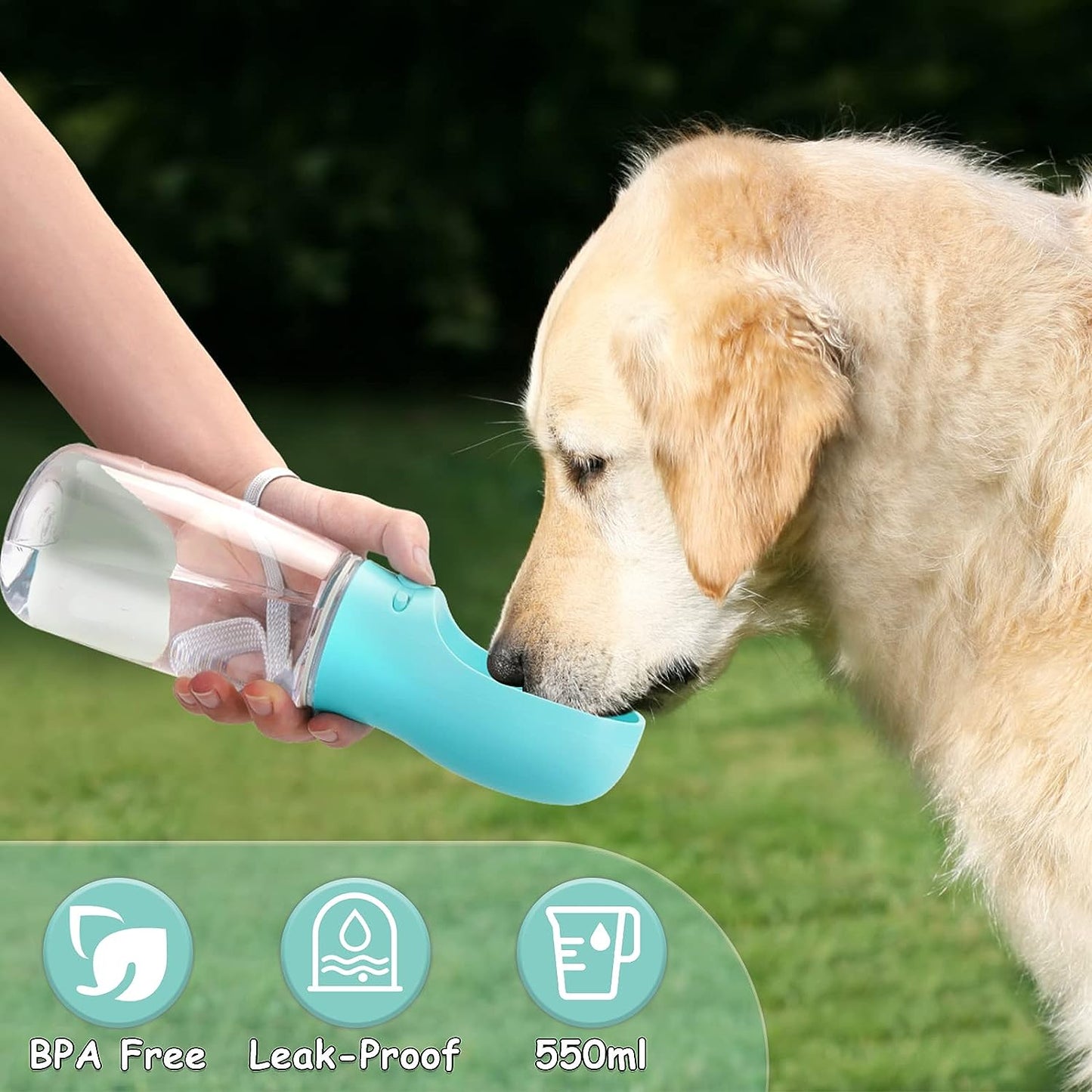 Portable Water Drinking Bottle 350ml