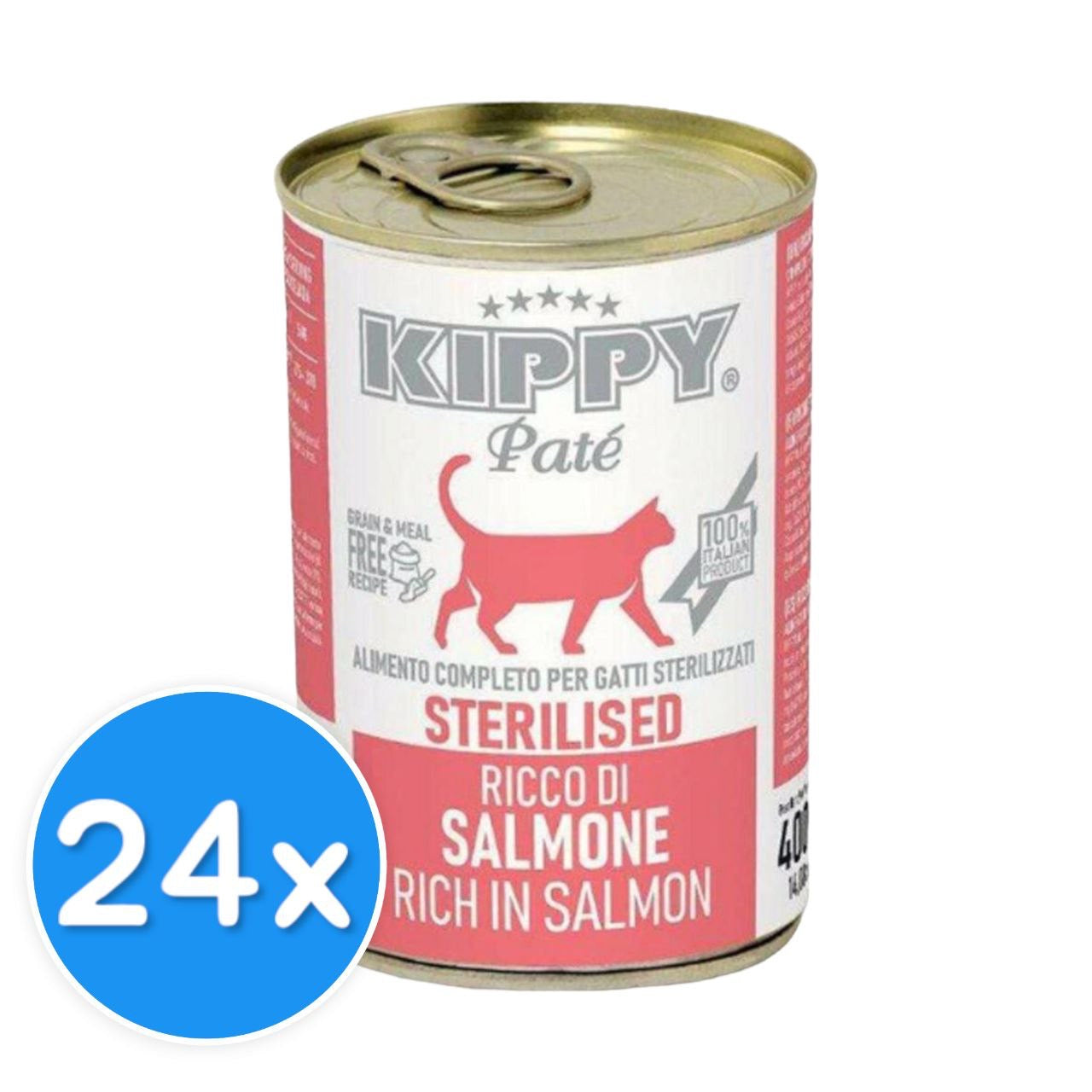 KiPPY Sterilized Salmon 24X