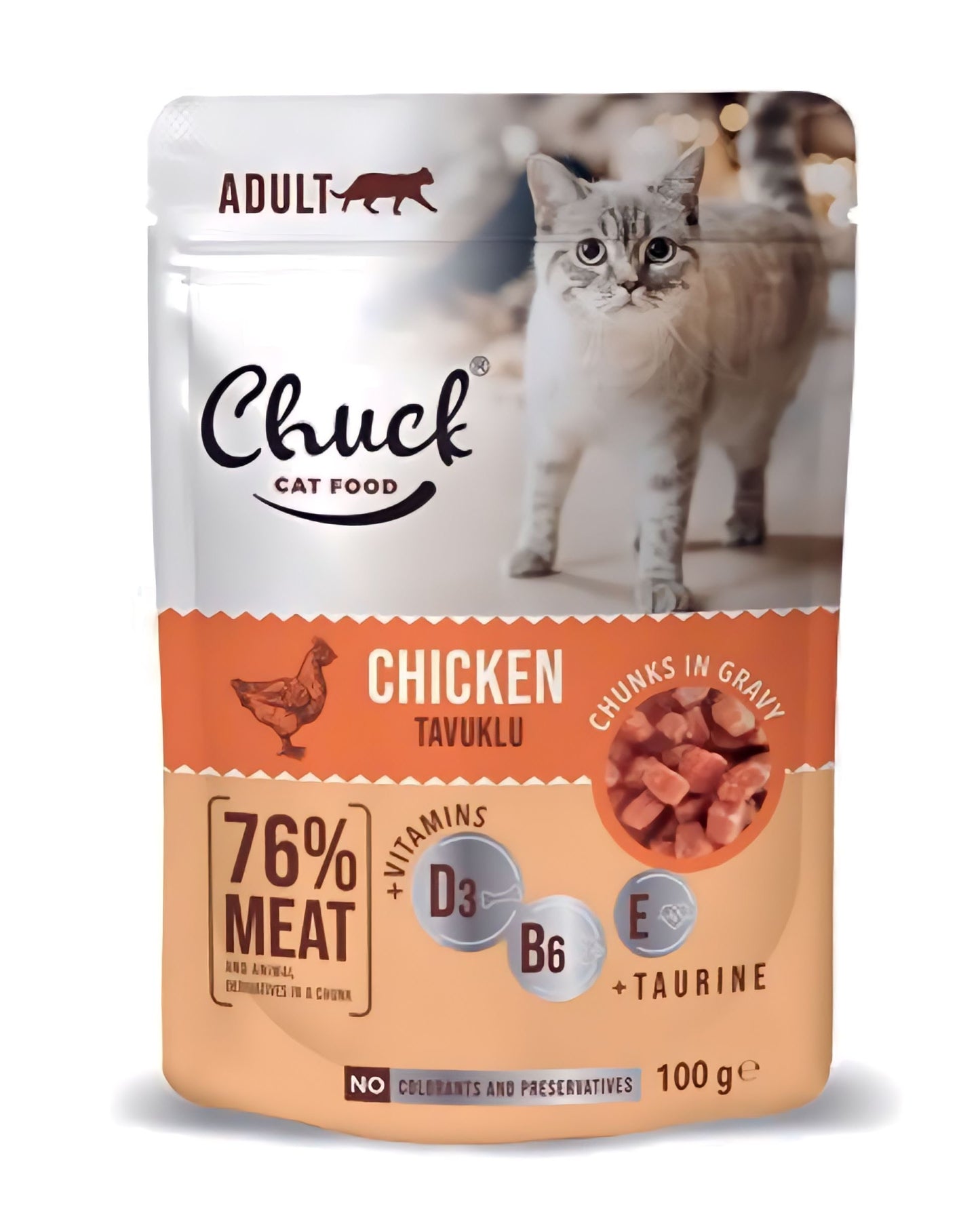 Chuck Adult Chicken 100g