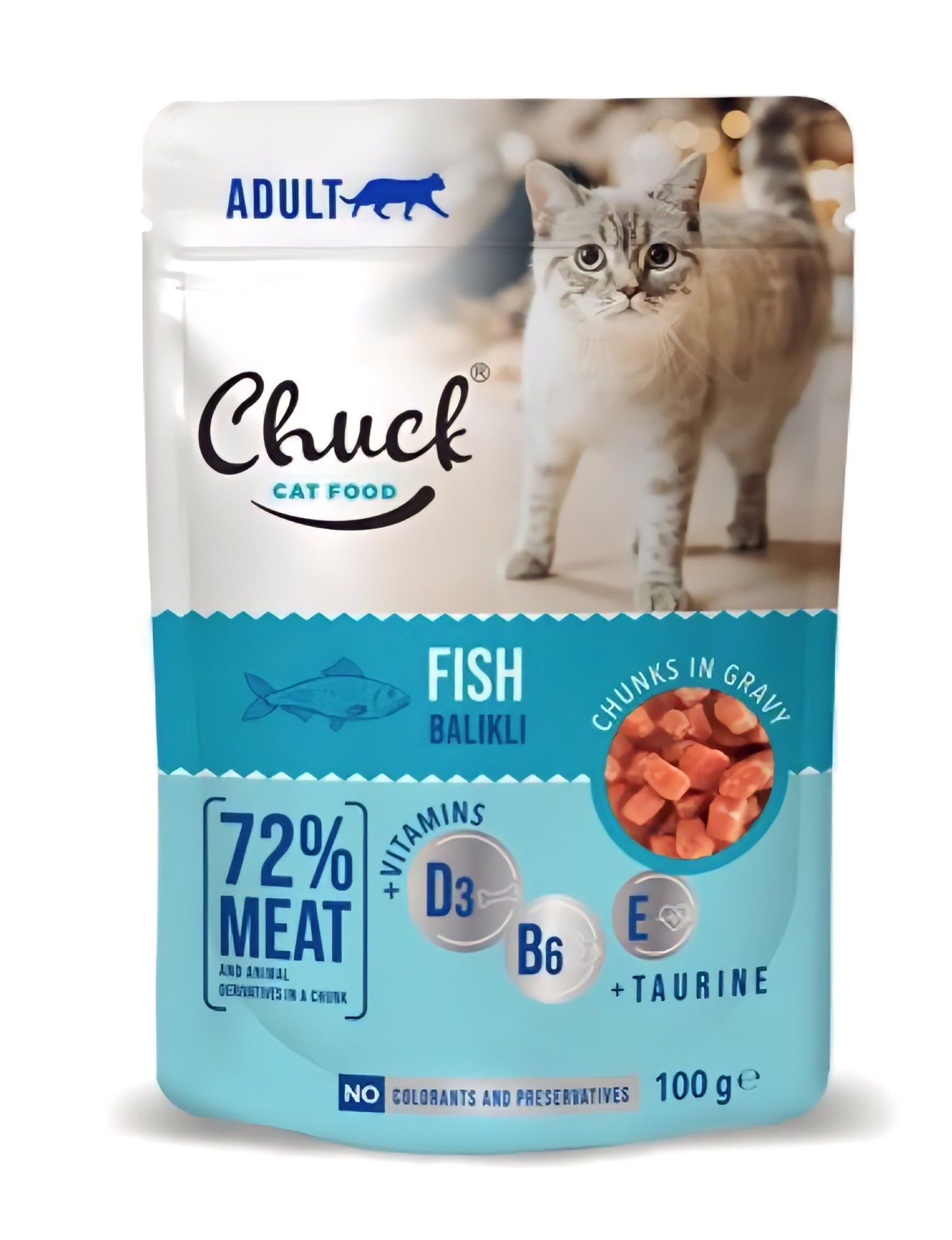 Chuck Adult Fish 100g