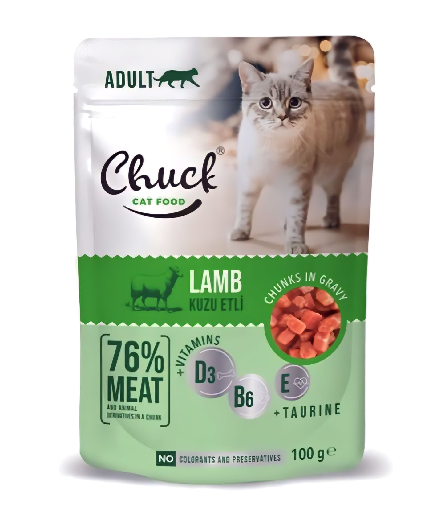 Chuck adult Lamb 100g