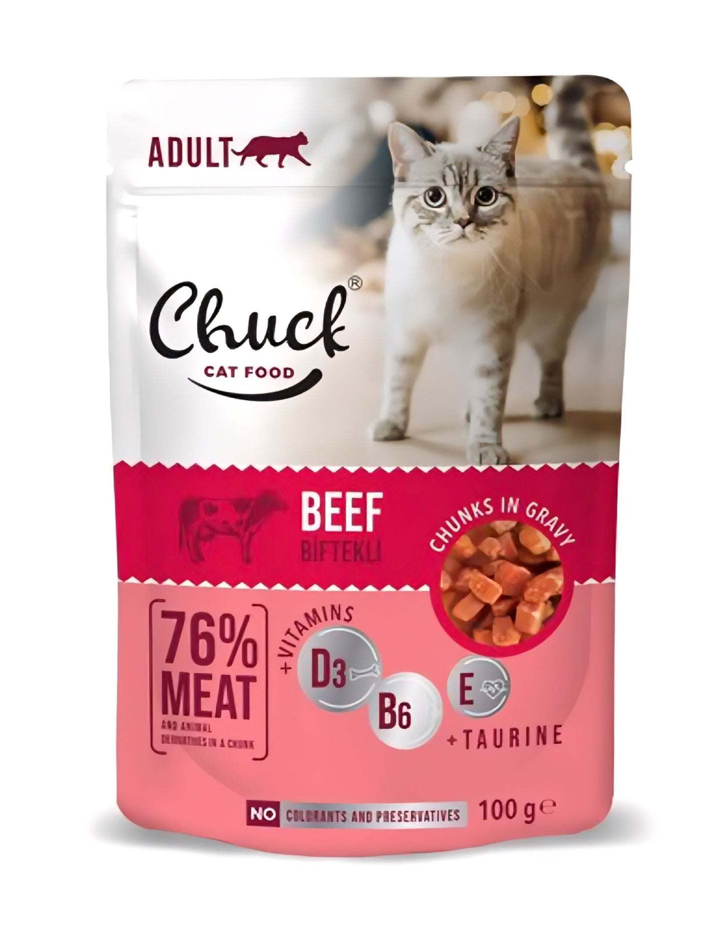 Chuck adult Beef 100g