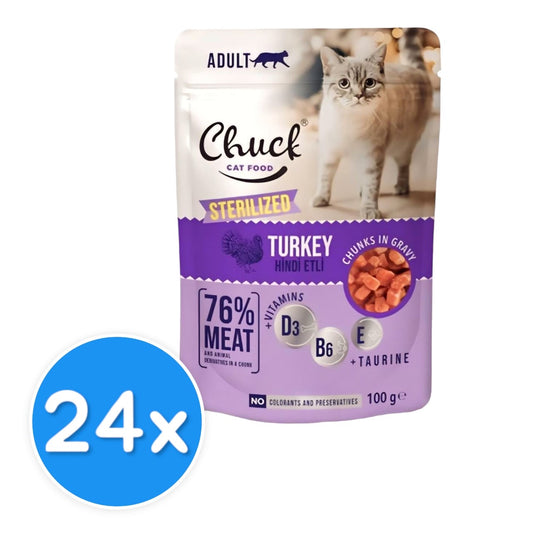 Chuck Turkey Sterilized 24X