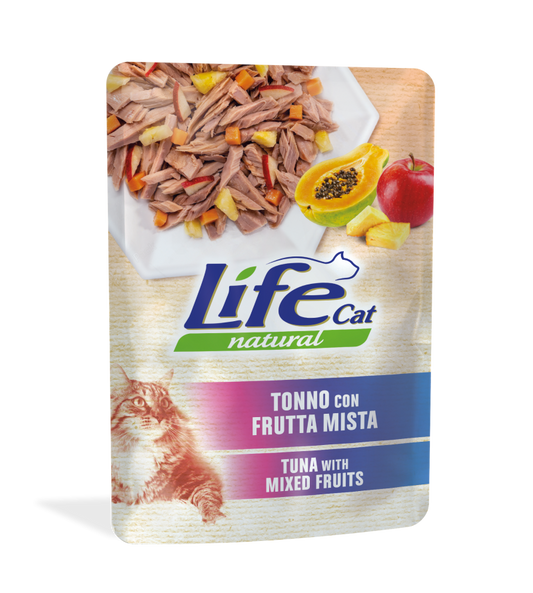 Life Cat Natural Tuna with Mixed Fruit 75g