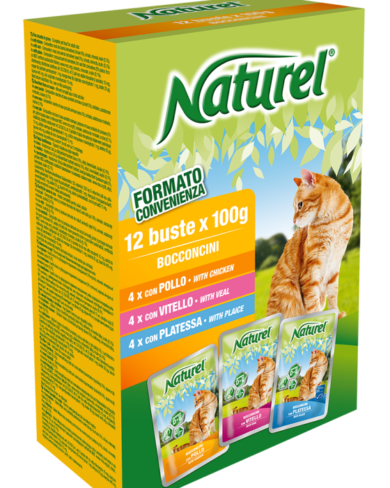 Naturel Multipack with Veal - Flounder - Chicken 12X