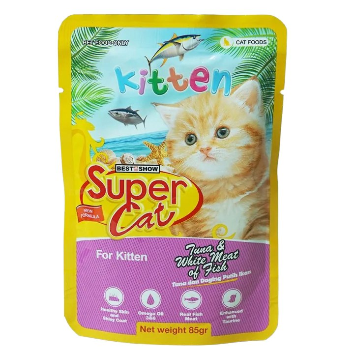 SuperCat tuna & white meat 85g