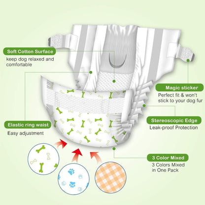 حفاضات ناعمة للنساء من Pet Soft - XS 12X