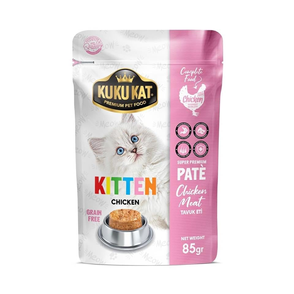 KUKU KAT kitten Chicken 85g