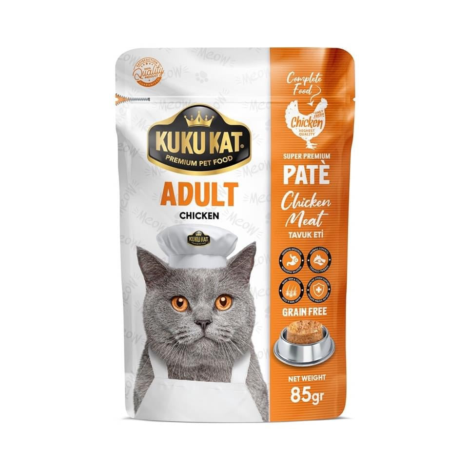 KUKU KAT Adult Chicken 85g