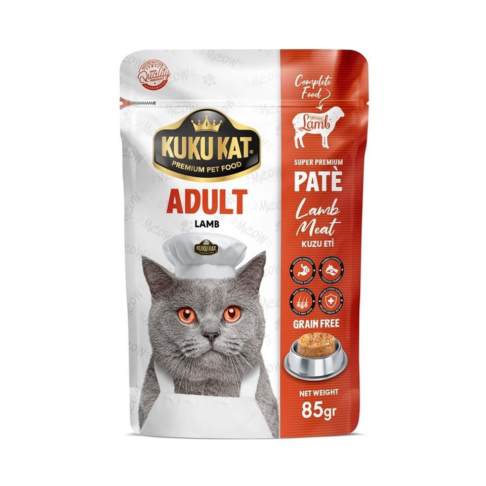 KUKU KAT Adult Lamb 85g