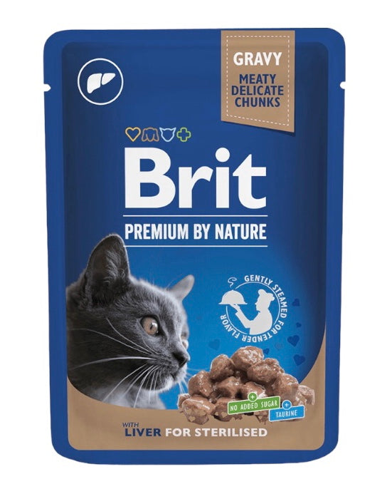 Brit Sterilized Liver 85g