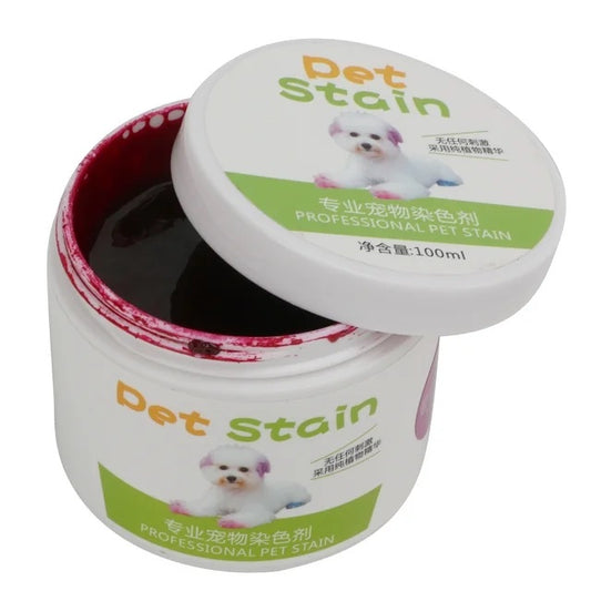 Pet Fur Dye - Red Wine 100ml