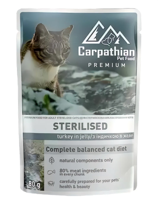 Carpathian Sterilised Turkey 80g